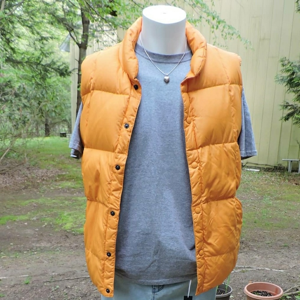 Yellow Puffer Vest